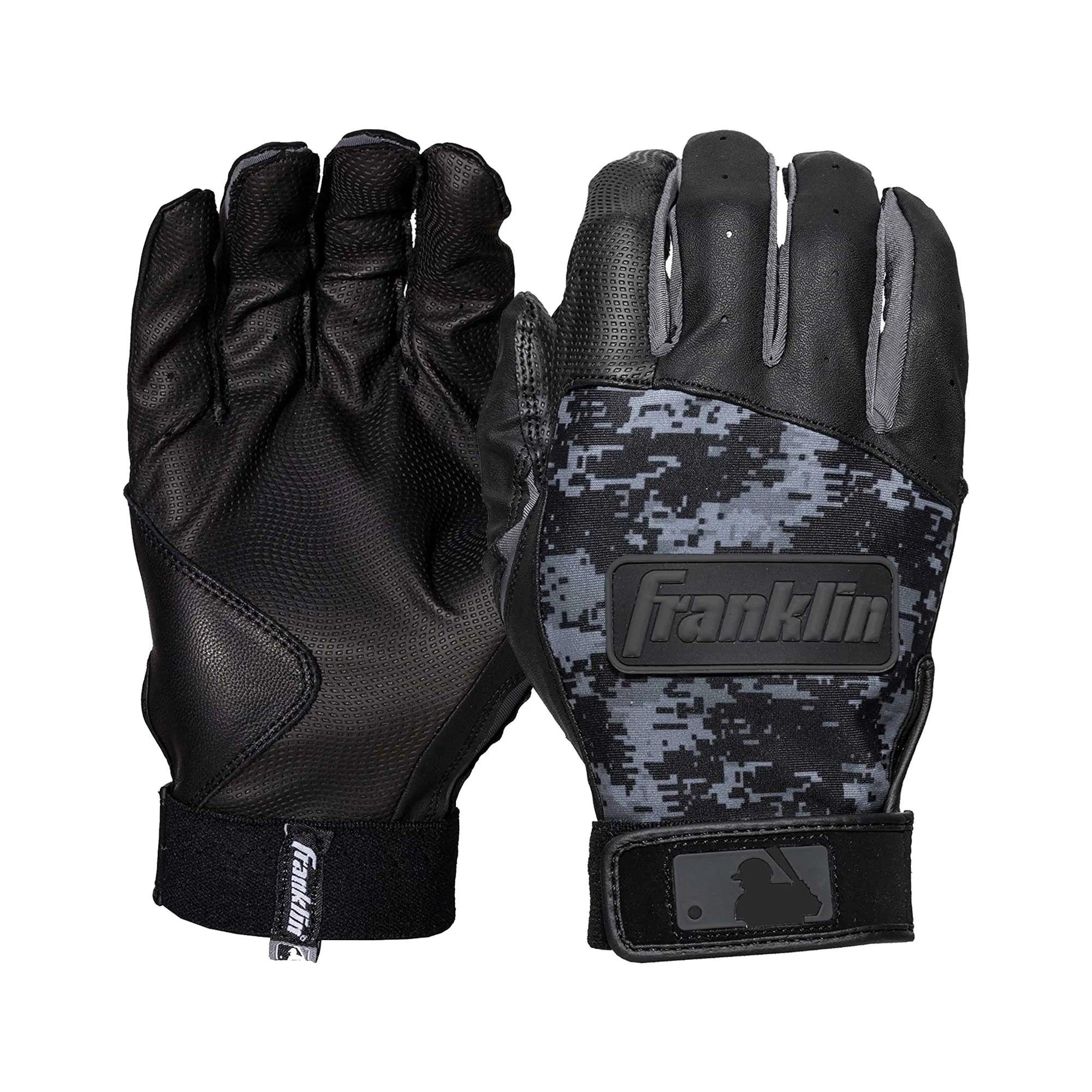 Guanteletas Beisbol Franklin Digitek Negro Camu ADULTO