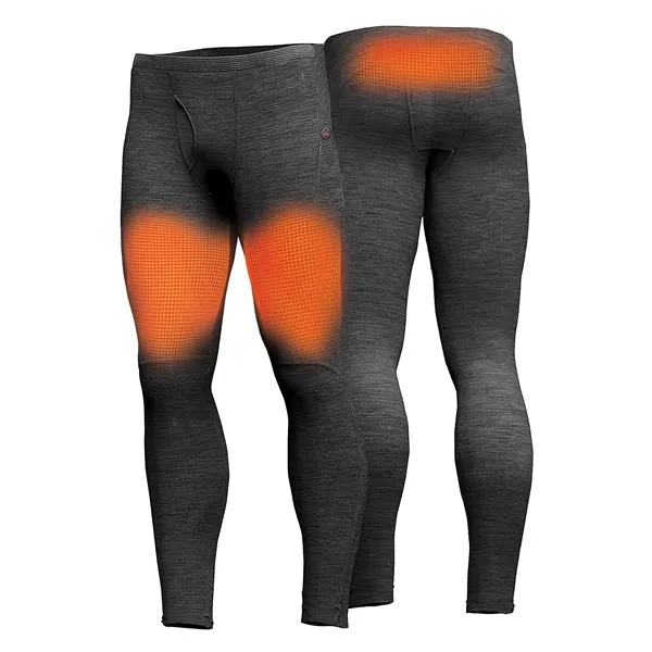 HEATED UNDERWEAR PRIMER BOTTOM MEN BLACK