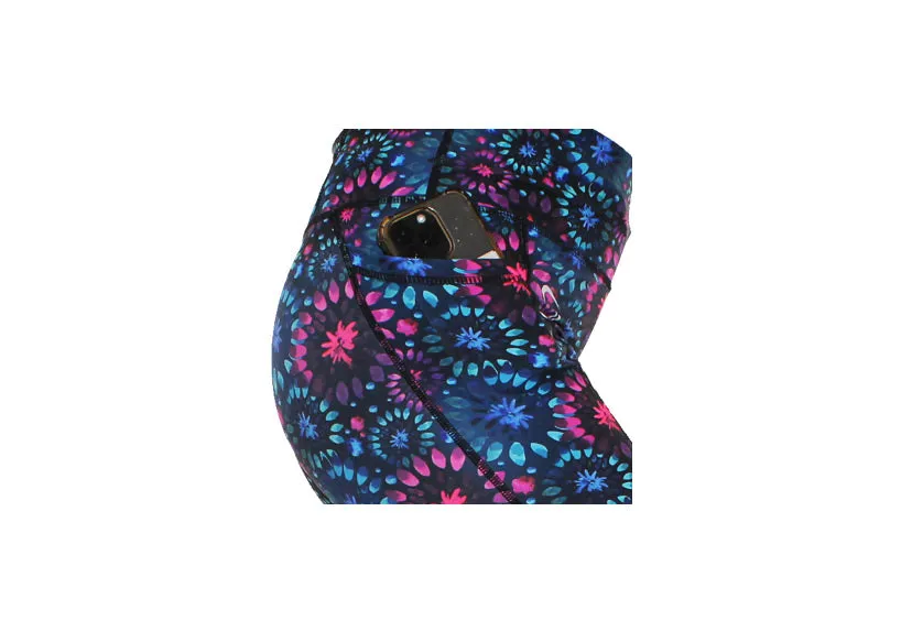 Helix Burst Long Shorts with pockets