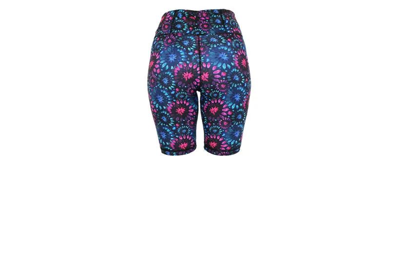 Helix Burst Long Shorts with pockets
