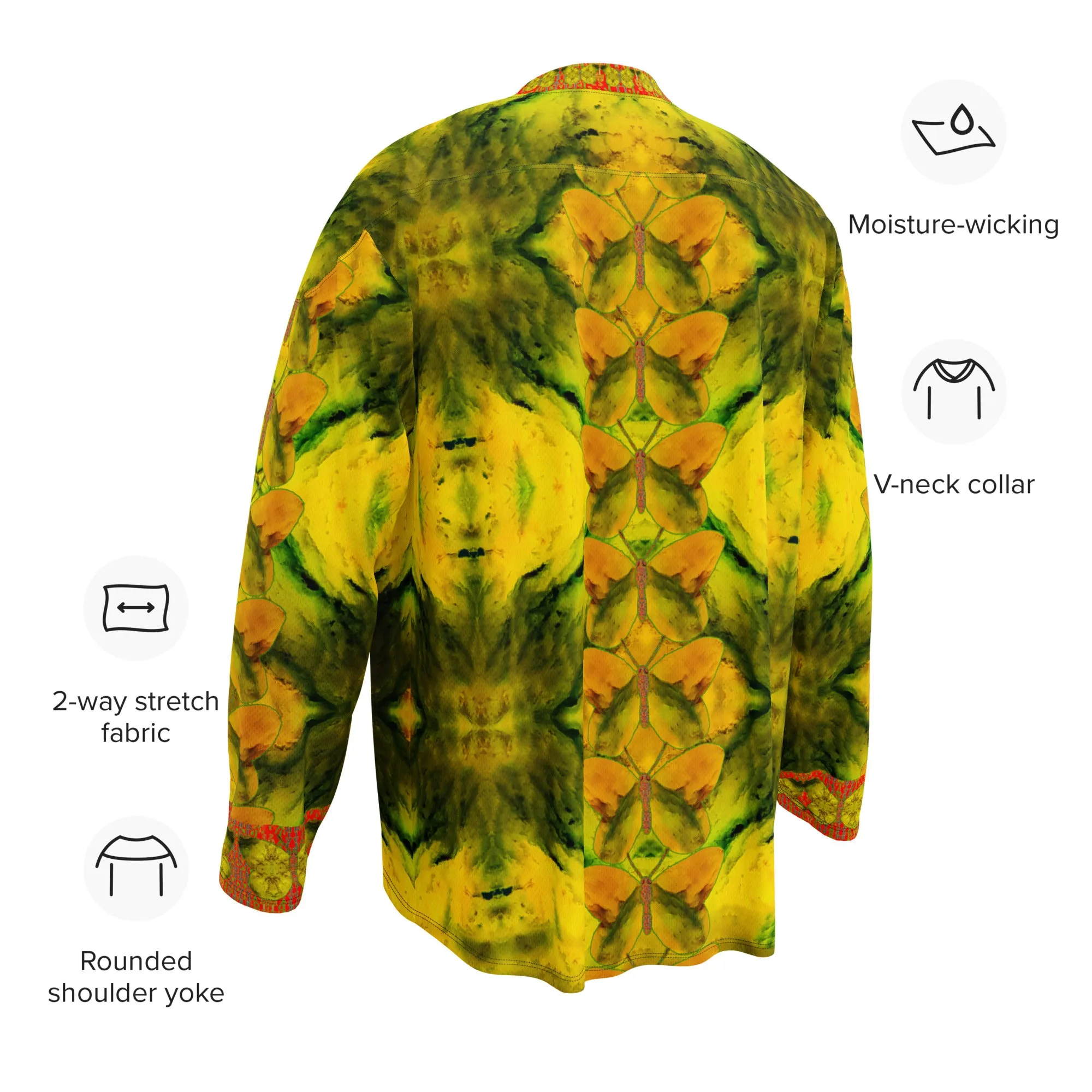 Hockey Jersey (Unisex)(Butterfly Glade Denizen) RJSTH@Fabric#1 RJSTHS2024 RJS
