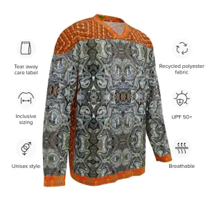 Hockey Jersey (Unisex)(Grail Night Hoard Virtus 8.2 Sugar Stick Twirl (Elder Gift) Orange Logo) RJSTHS2024 RJS