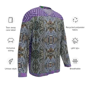 Hockey Jersey (Unisex)(Grail Night Hoard Virtus 8.4 Sugar Stick Twirl (Elder Gift) Purple Logo) RJSTHS2024 RJS