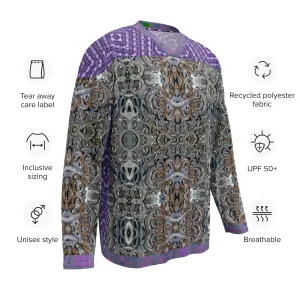 Hockey Jersey (Unisex)(Grail Night Hoard Virtus 8.5 Sugar Stick Twirl (Elder Gift) Purple Logo) RJSTHS2024 RJS