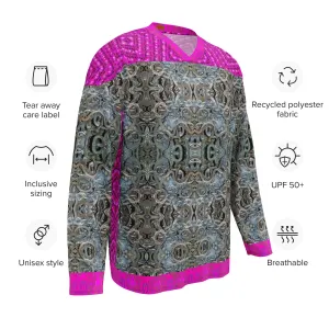Hockey Jersey (Unisex)(Grail Night Hoard Virtus 8.9 Sugar Stick Twirl (Elder Gift) Pink Logo) RJSTHS2024 RJS