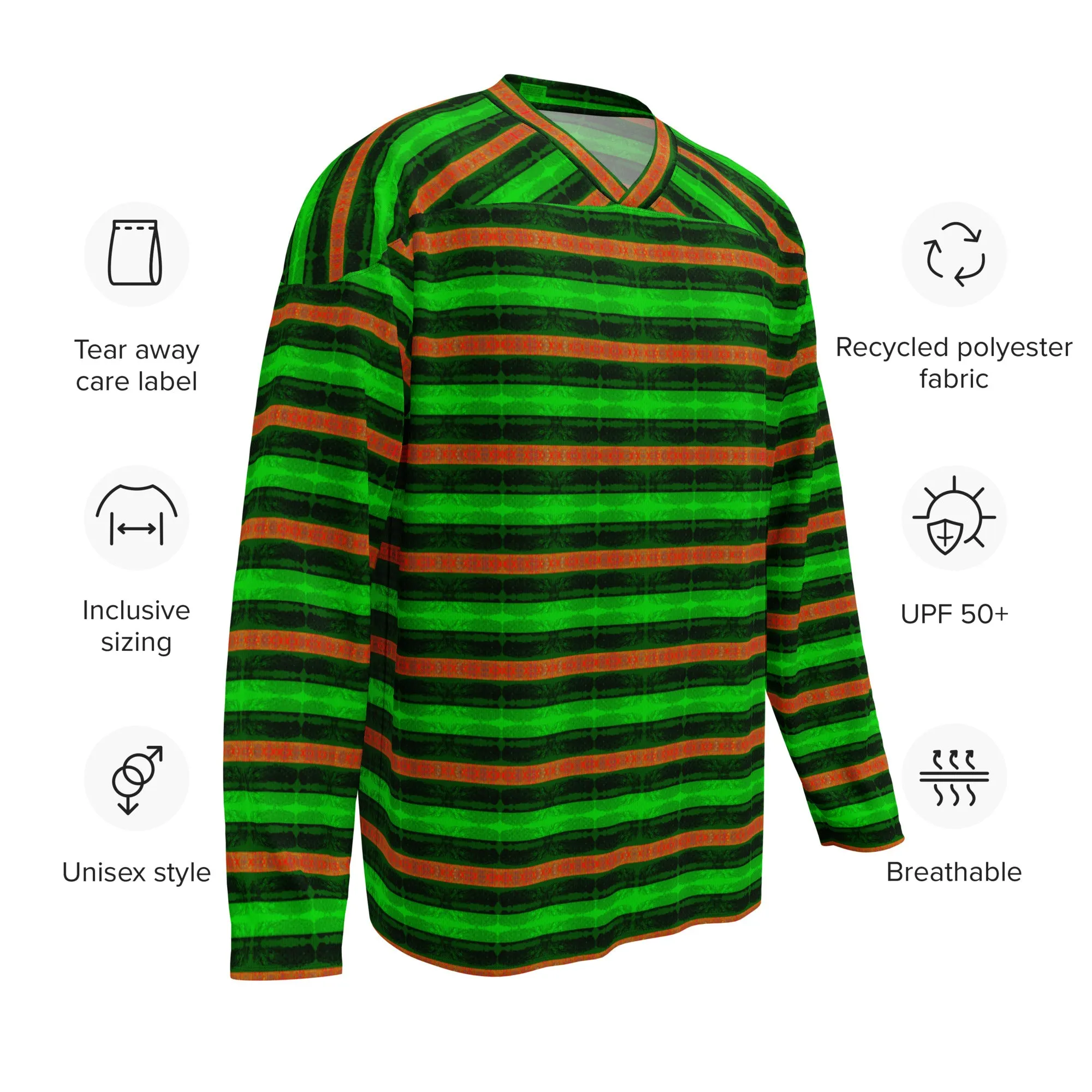 Hockey Jersey (Unisex)(Rind Link Orange Logo) RJSTH@Fabric#2 RJSTHS2024 RJS