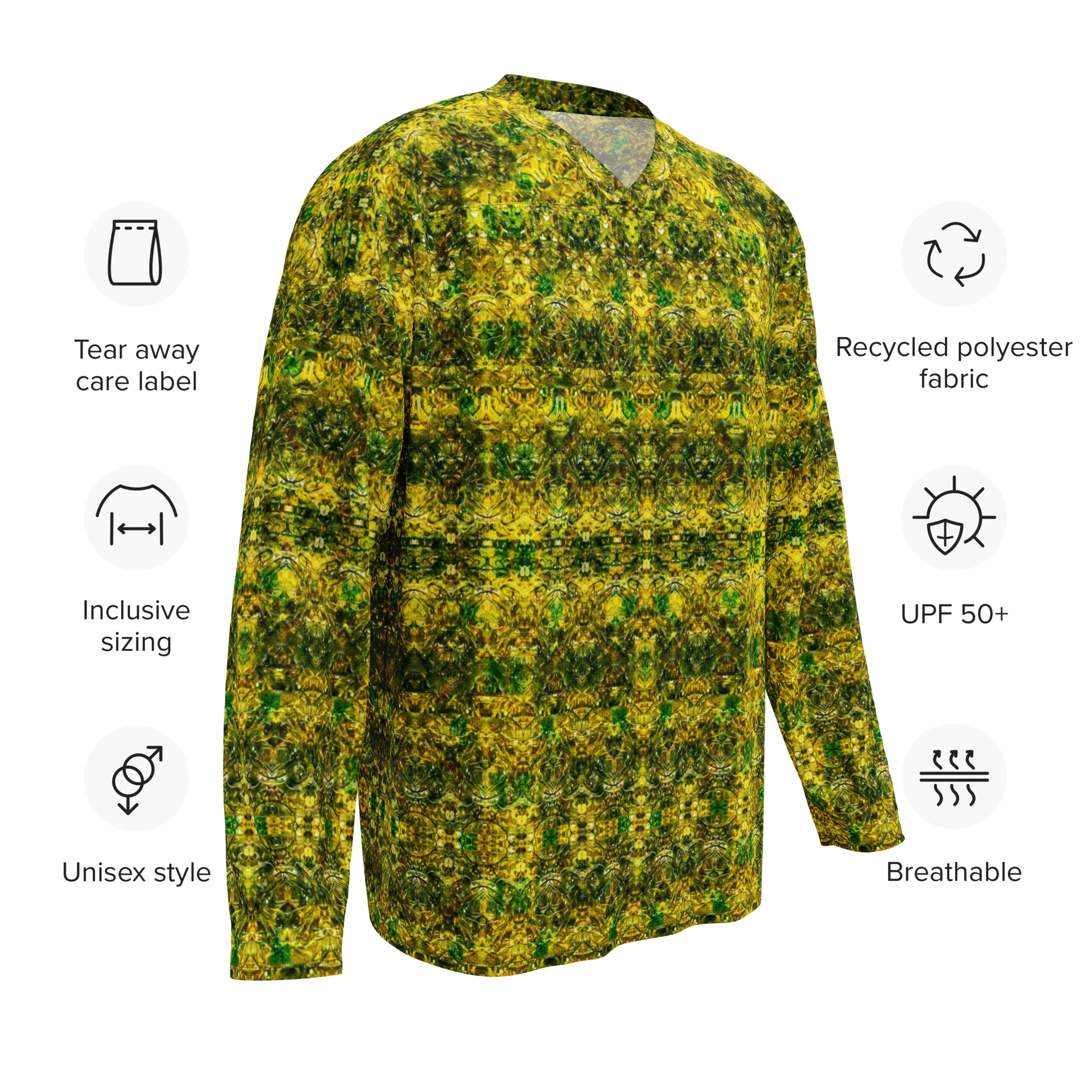 Hockey Jersey (Unisex)(Samhain Dreams of Jade 13 of 15 Tredecim ex Quindecim) RJSTH@Alchemic RJSTHW2024 RJS