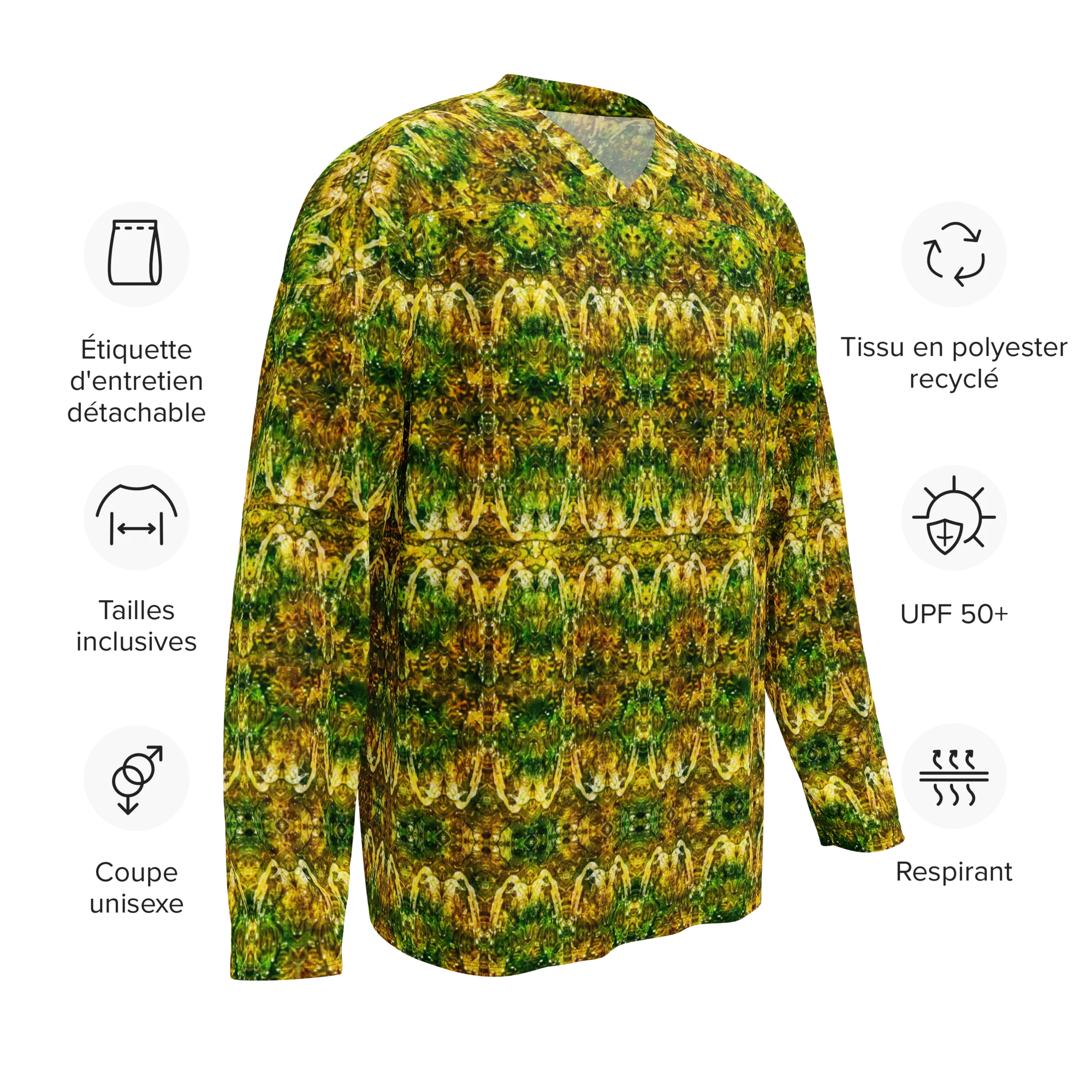 Hockey Jersey (Unisex)(Samhain Dreams of Jade 3 of 15 Tres ex Quindecim) RJSTH@Alchemic RJSTHW2024 RJS