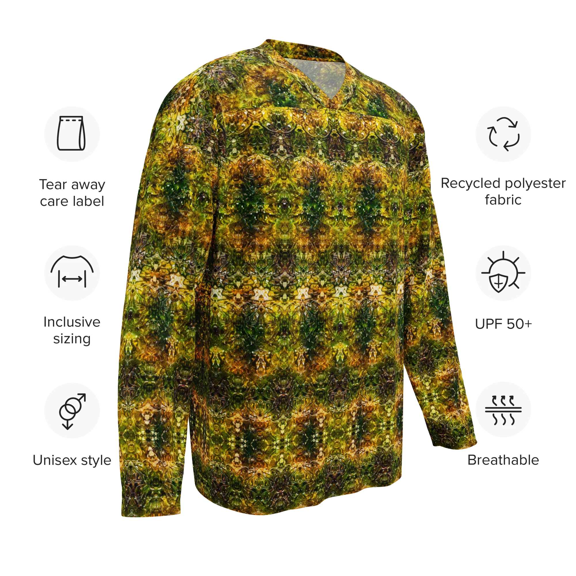 Hockey Jersey (Unisex)(Samhain Dreams of Jade 5 of 15 Quinque ex Quindecim) RJSTH@Alchemic RJSTHW2024 RJS