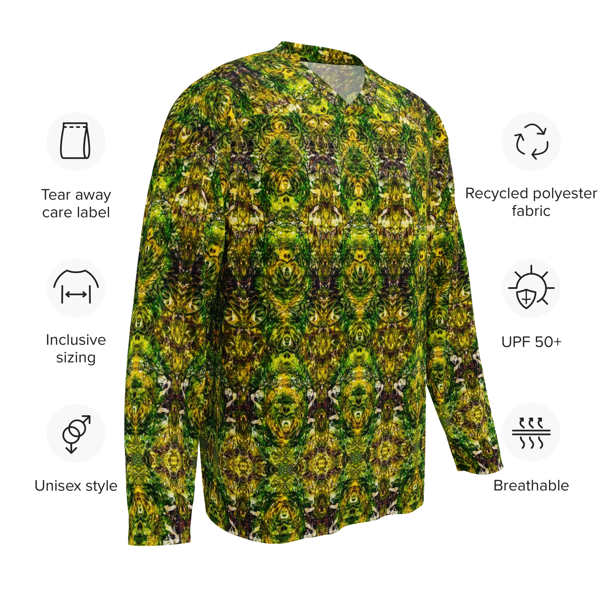 Hockey Jersey (Unisex)(Samhain Dreams of Jade 7 of 5 Septem ex Quindecim) RJSTH@Alchemic RJSTHW2024 RJS