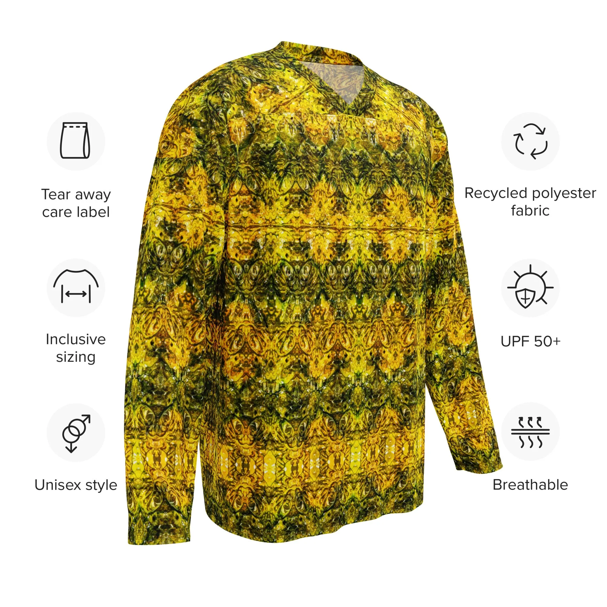 Hockey Jersey (Unisex)(Samhain Dreams of Jade 8 of 15 Octo ex Quindecim) RJSTH@Alchemic RJSTHW2024 RJS