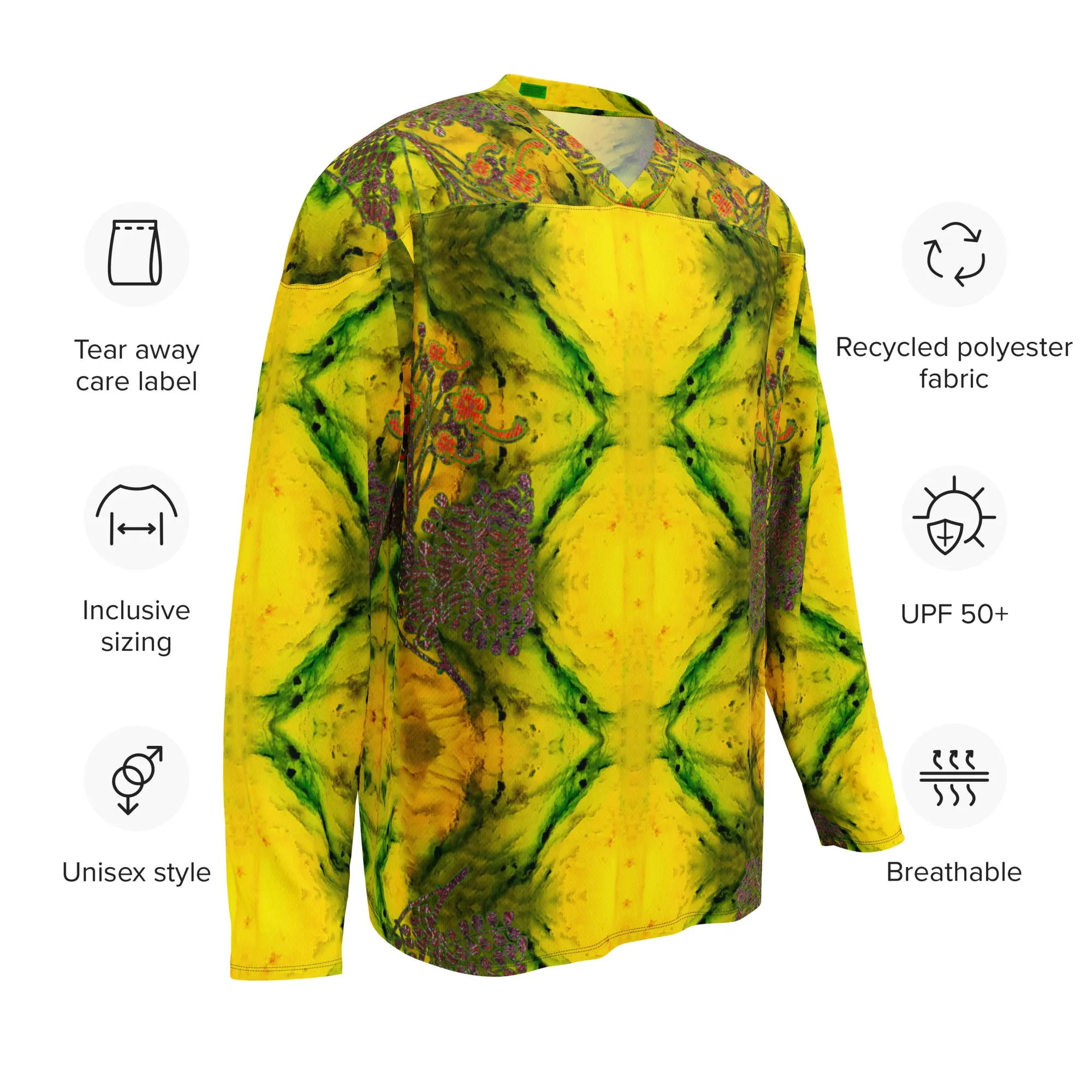 Hockey Jersey (Unisex)(WindSong Flower) RJSTH@Fabric#1 RJSTHS2024 RJS