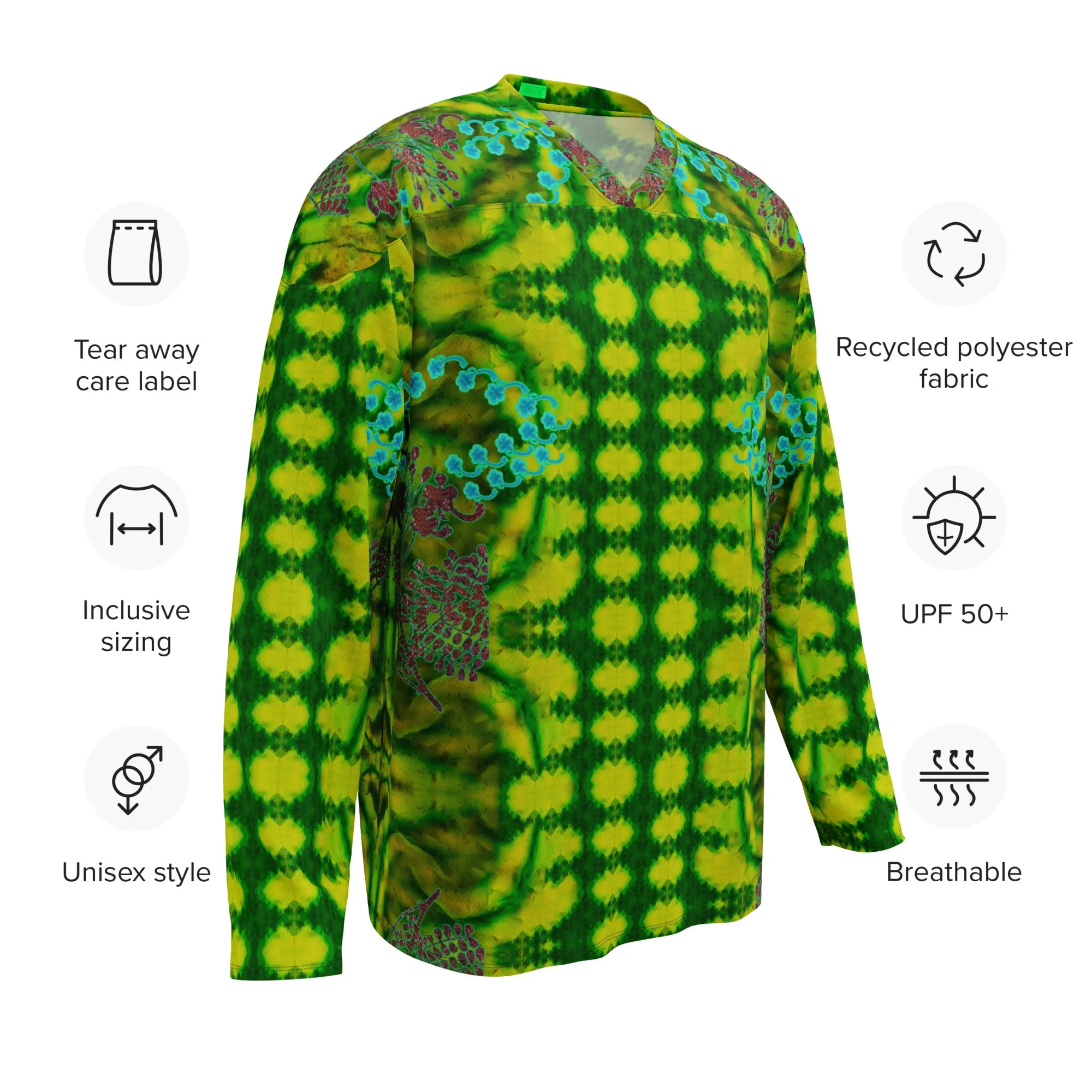 Hockey Jersey (Unisex)(WindSong Flower) RJSTH@Fabric#10 RJSTHS2024 RJS