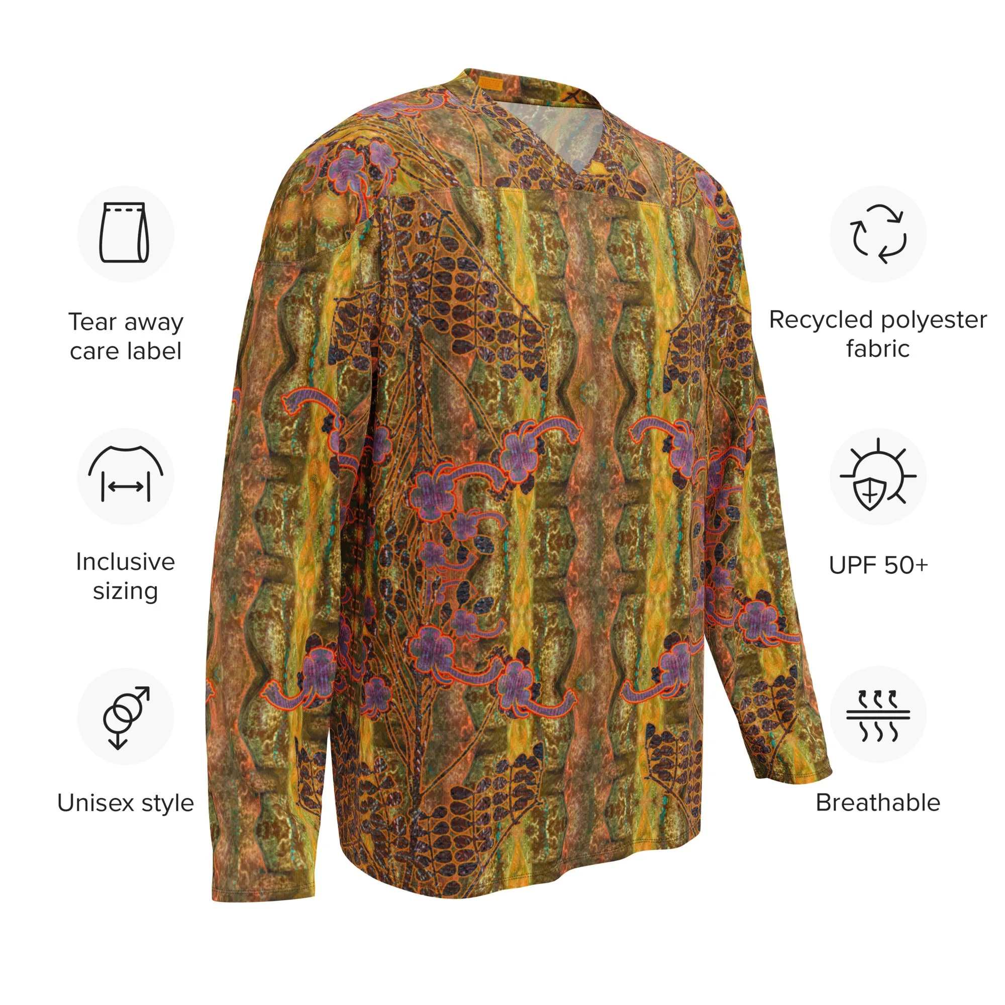 Hockey Jersey (Unisex)(WindSong Flower) RJSTH@Fabric#6 RJSTHS2024 RJS