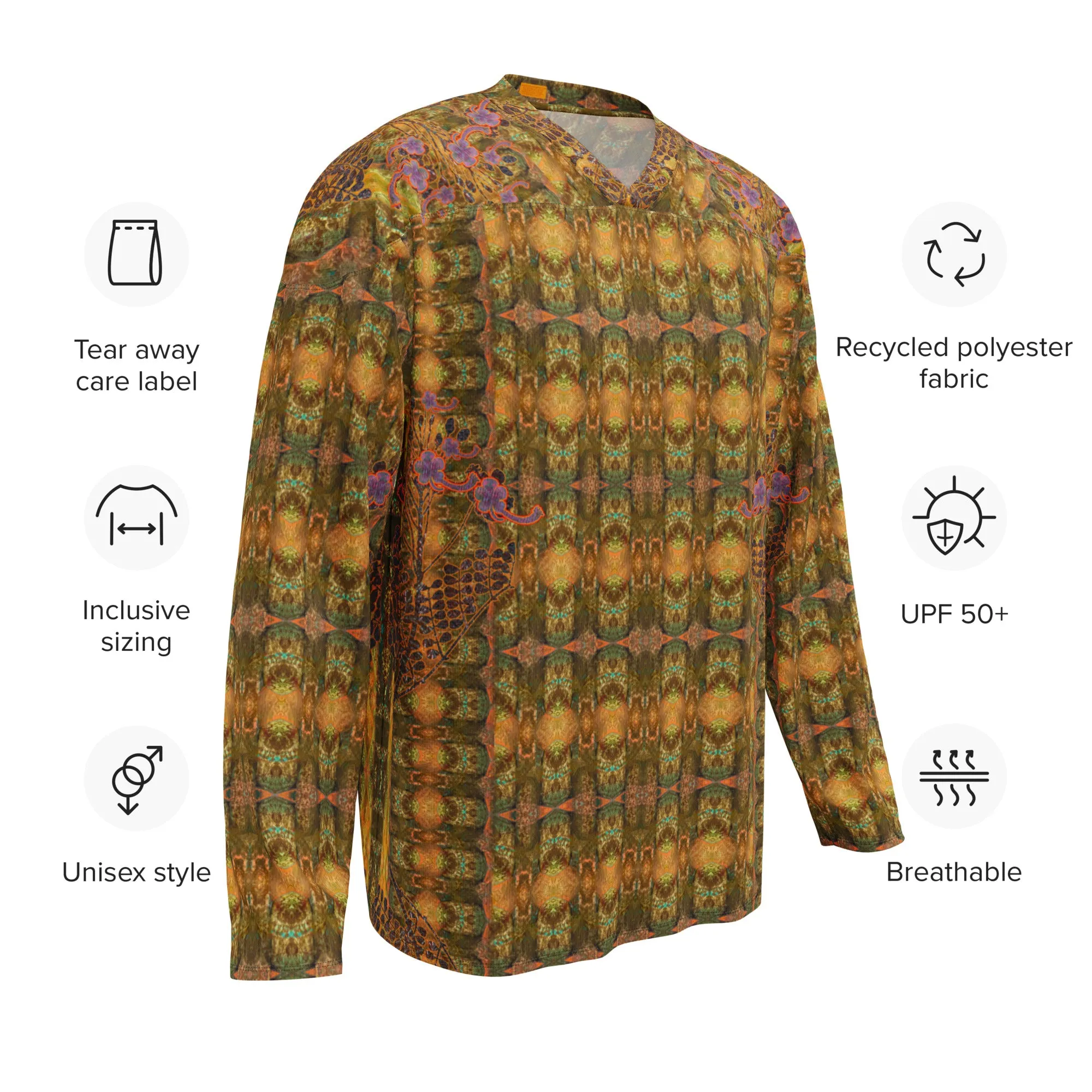 Hockey Jersey (Unisex)(WindSong Flower) RJSTH@Fabric#6 RJSTHS2024 RJS