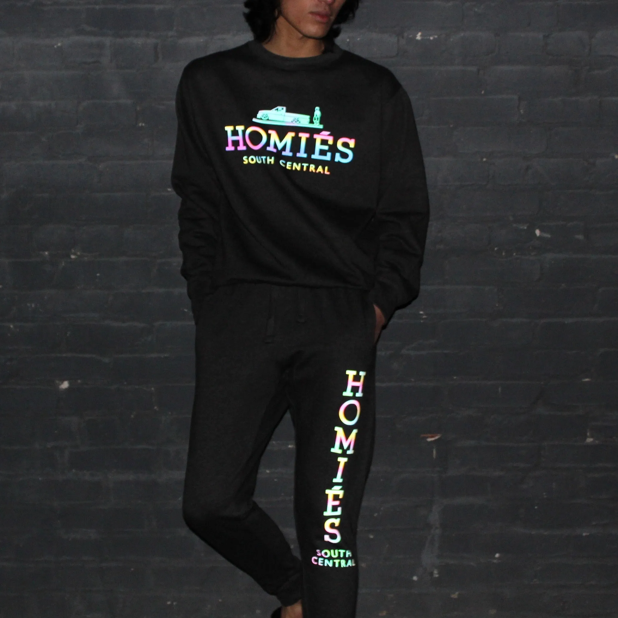 HOMIÉS IRIDESCENT SWEATPANTS