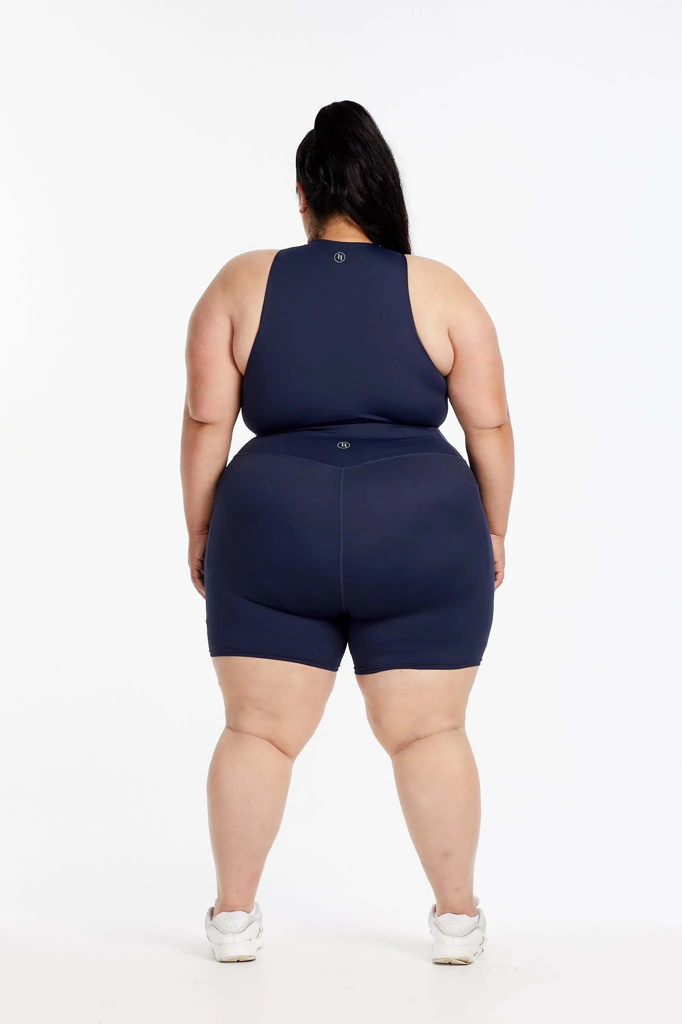 HYBRID PERFORMANCE SPORTS BRA NAVY