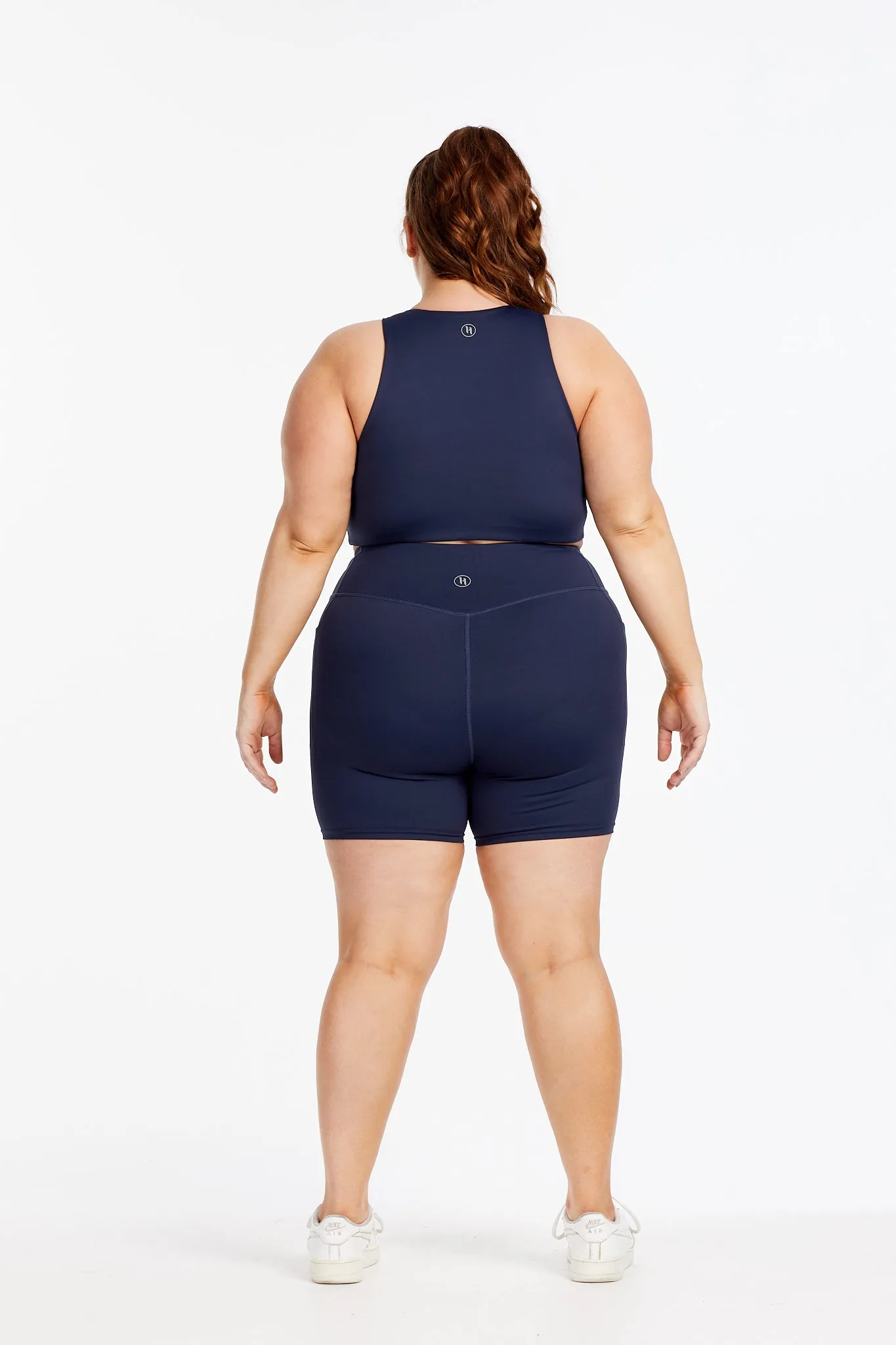 HYBRID PERFORMANCE SPORTS BRA NAVY