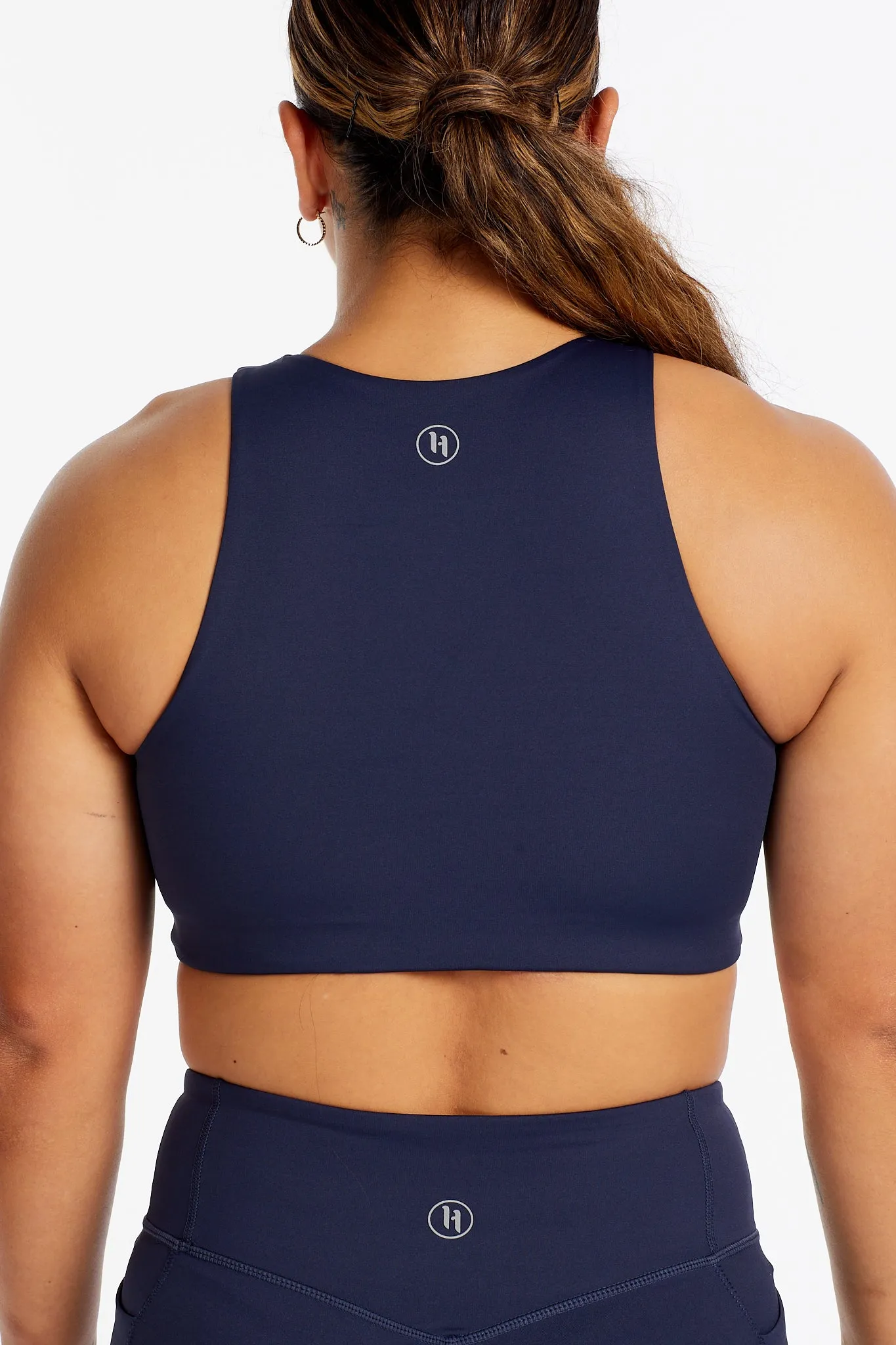 HYBRID PERFORMANCE SPORTS BRA NAVY