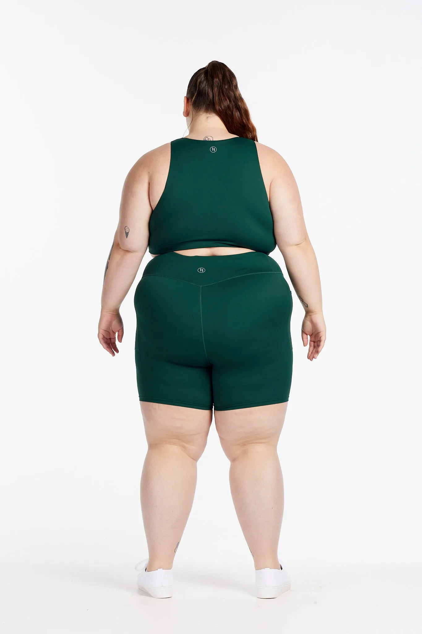 HYBRID PERFORMANCE SPORTS BRA PINE