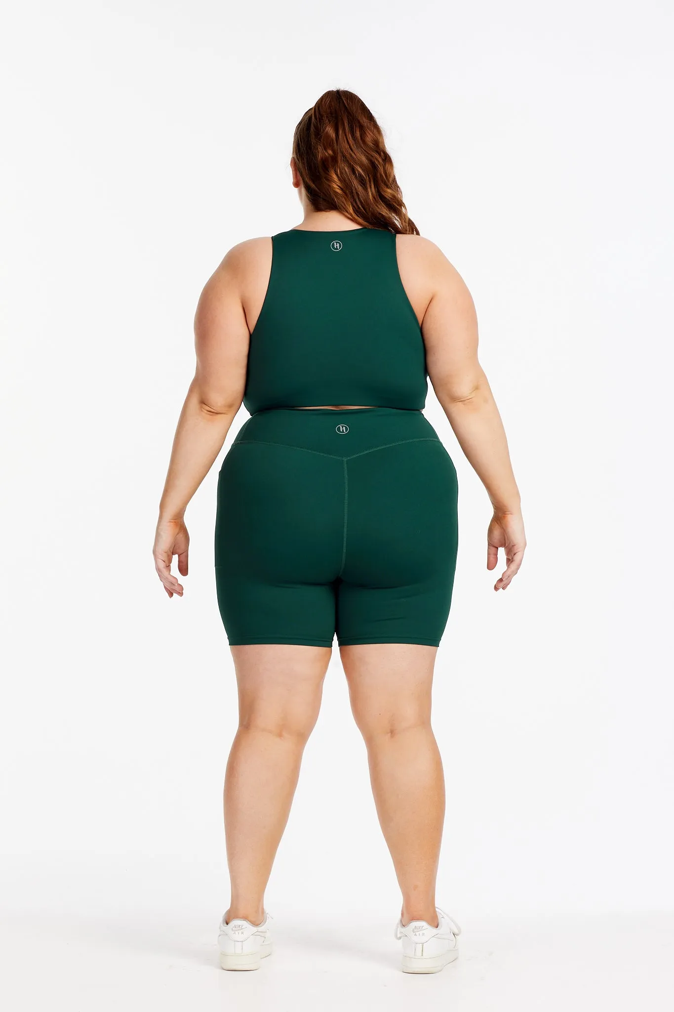 HYBRID PERFORMANCE SPORTS BRA PINE