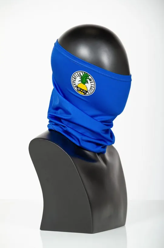 Hyperflex Ben Gravy UV 50 Face Shield Neck Gaiter Fishing Mask Pineapple