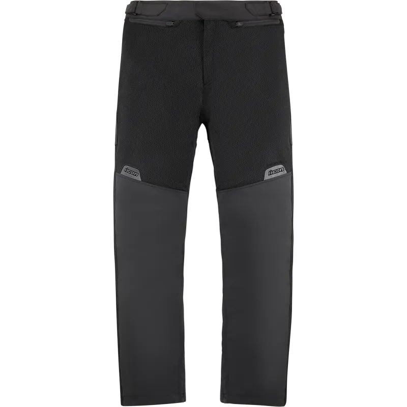 Icon Mesh AF Overpant Mens Motorcycle Textile Over Pants - Black