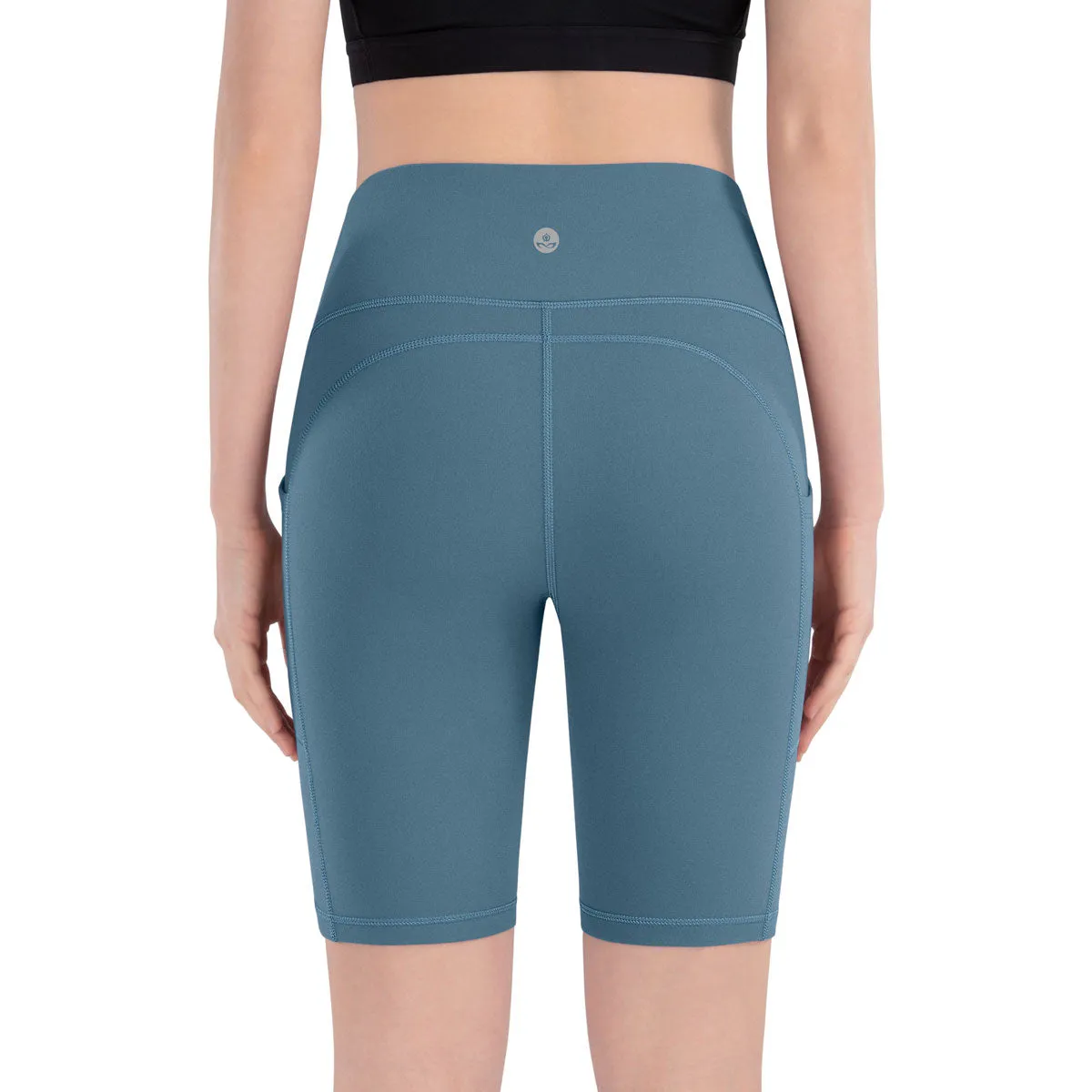 iKeep<sup>&reg;</sup> High Waist Yoga Hyperdry Shorts For Running | 8''