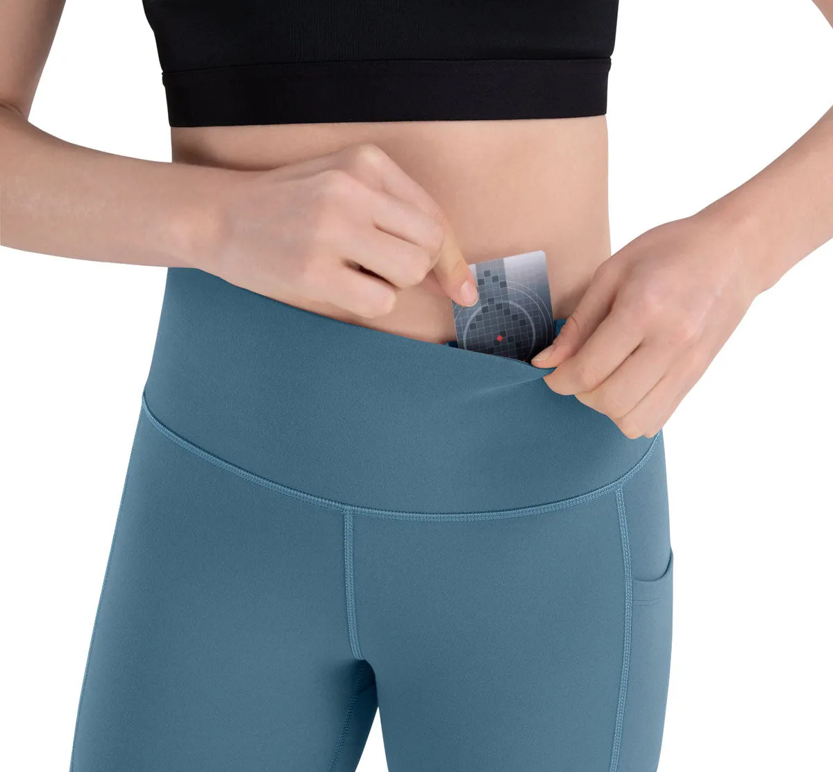 iKeep<sup>&reg;</sup> High Waist Yoga Hyperdry Shorts For Running | 8''
