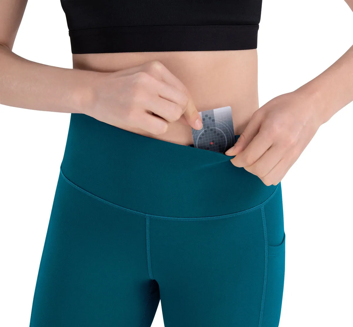 iKeep<sup>&reg;</sup> High Waist Yoga Hyperdry Shorts For Running | 8''