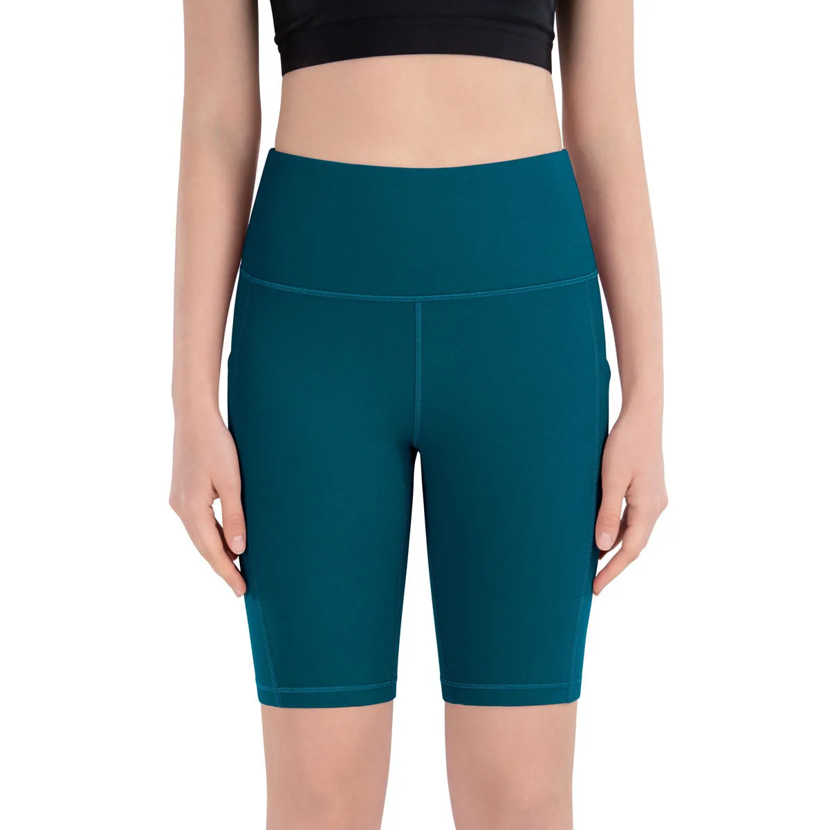 iKeep<sup>&reg;</sup> High Waist Yoga Hyperdry Shorts For Running | 8''