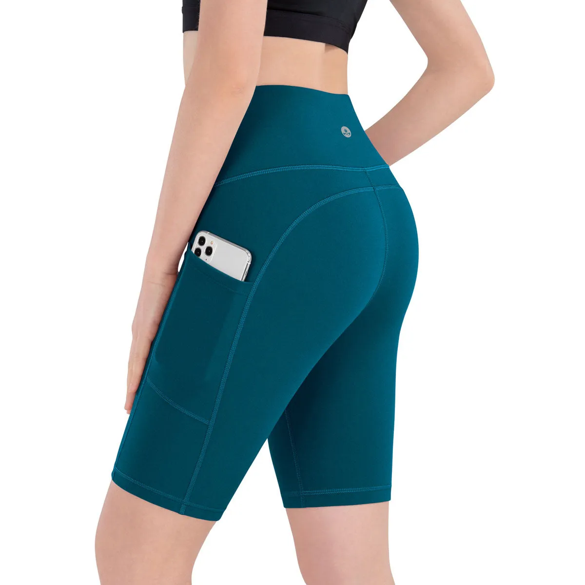 iKeep<sup>&reg;</sup> High Waist Yoga Hyperdry Shorts For Running | 8''