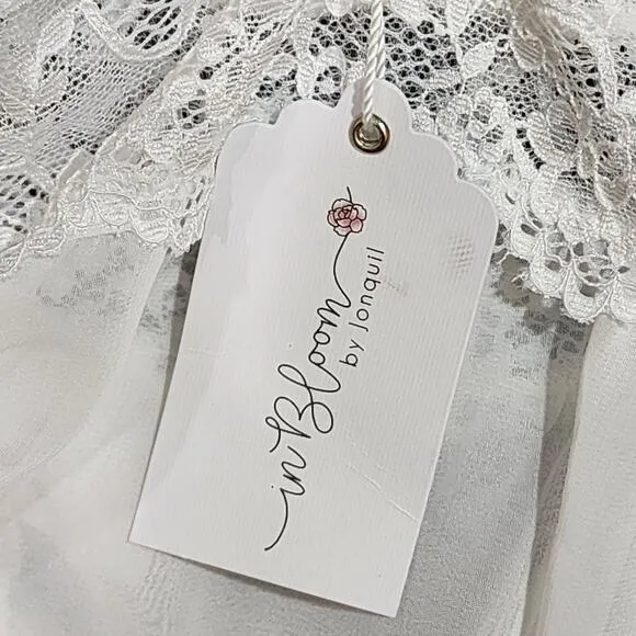 In Bloom by Jonquil Lillian Camisole &amp; Shorts Set Ivory XL