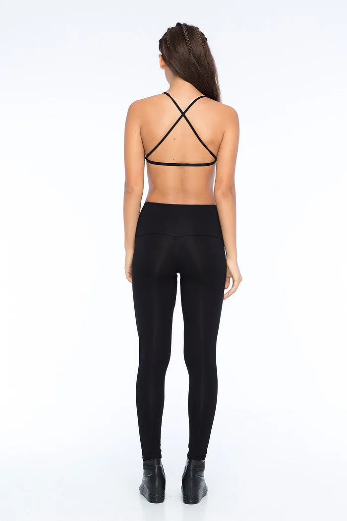 INDAH BODY Vanilla Solid Twist Bralette formerly called Maya Bra