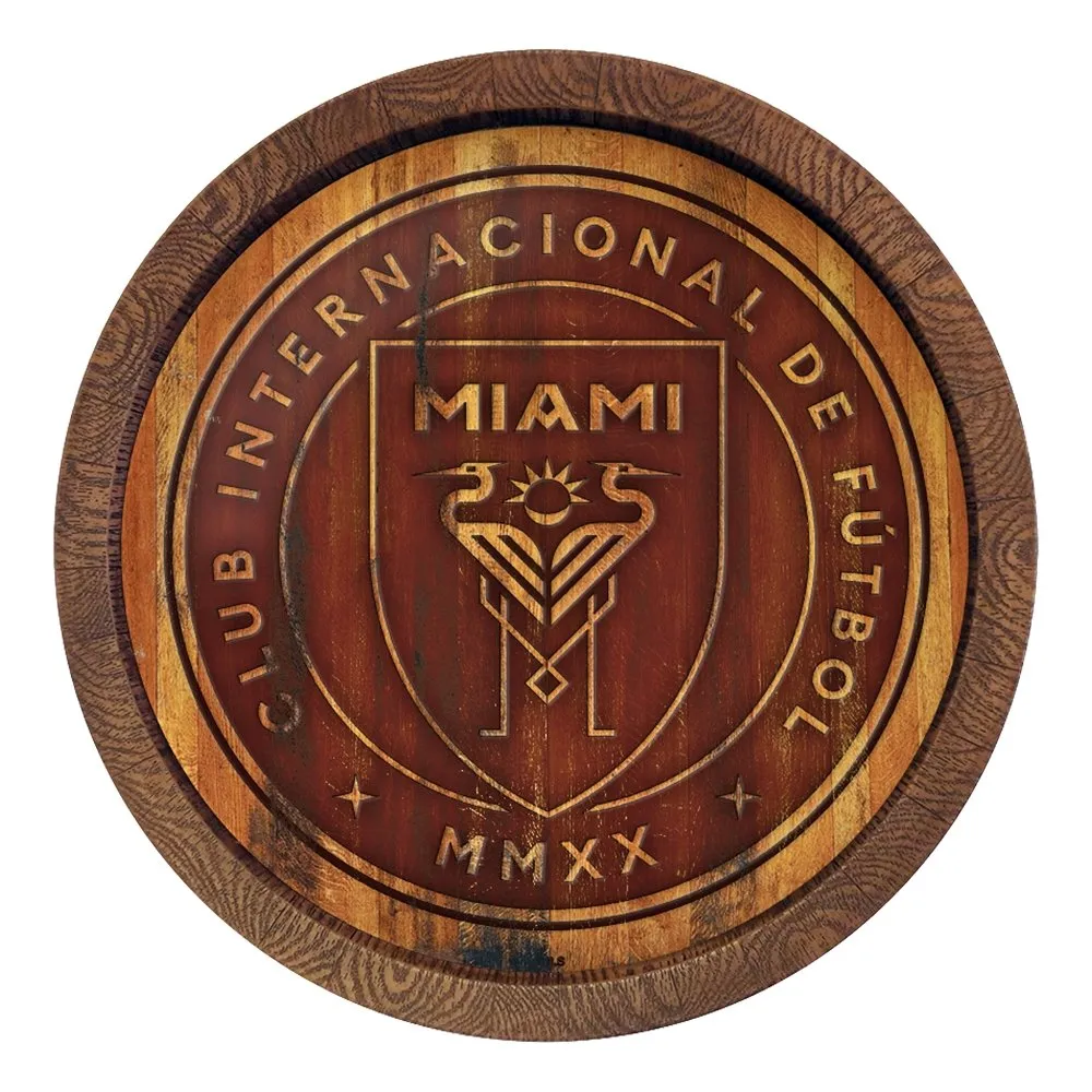 Inter Miami CF: Branded "Faux" Barrel Top Sign