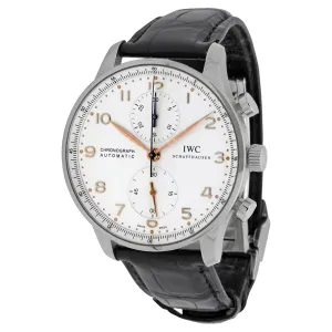IWC Portuguese Chronograph 3714 Silver Dial Automatic Men's Watch