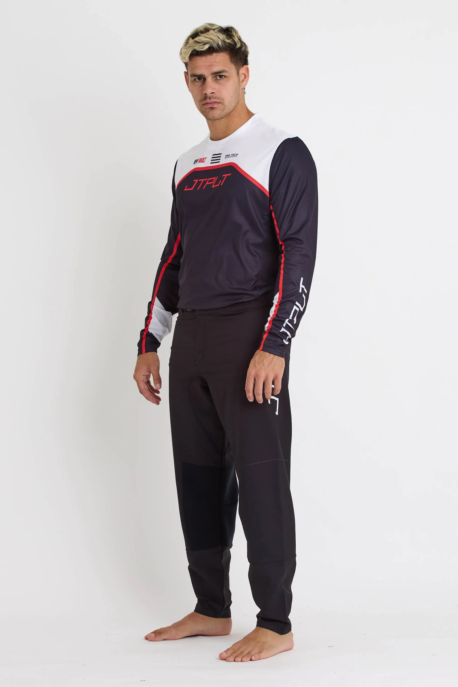 Jetpilot Vault Rx Moto Jersey - Black