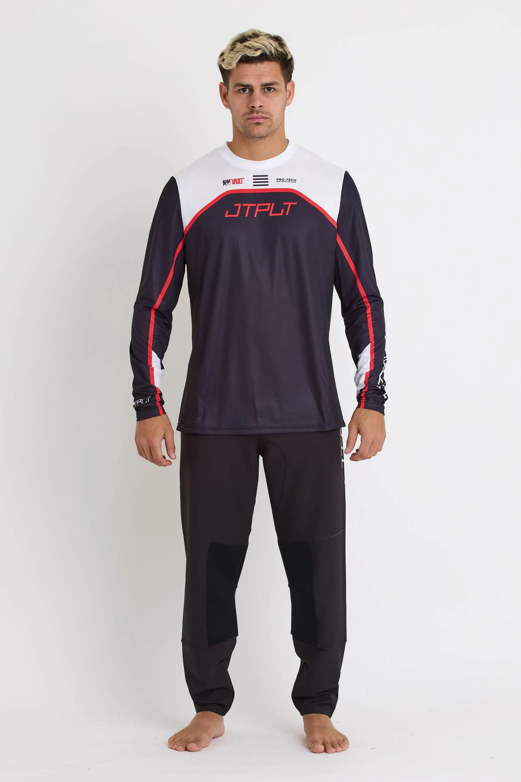 Jetpilot Vault Rx Moto Jersey - Black