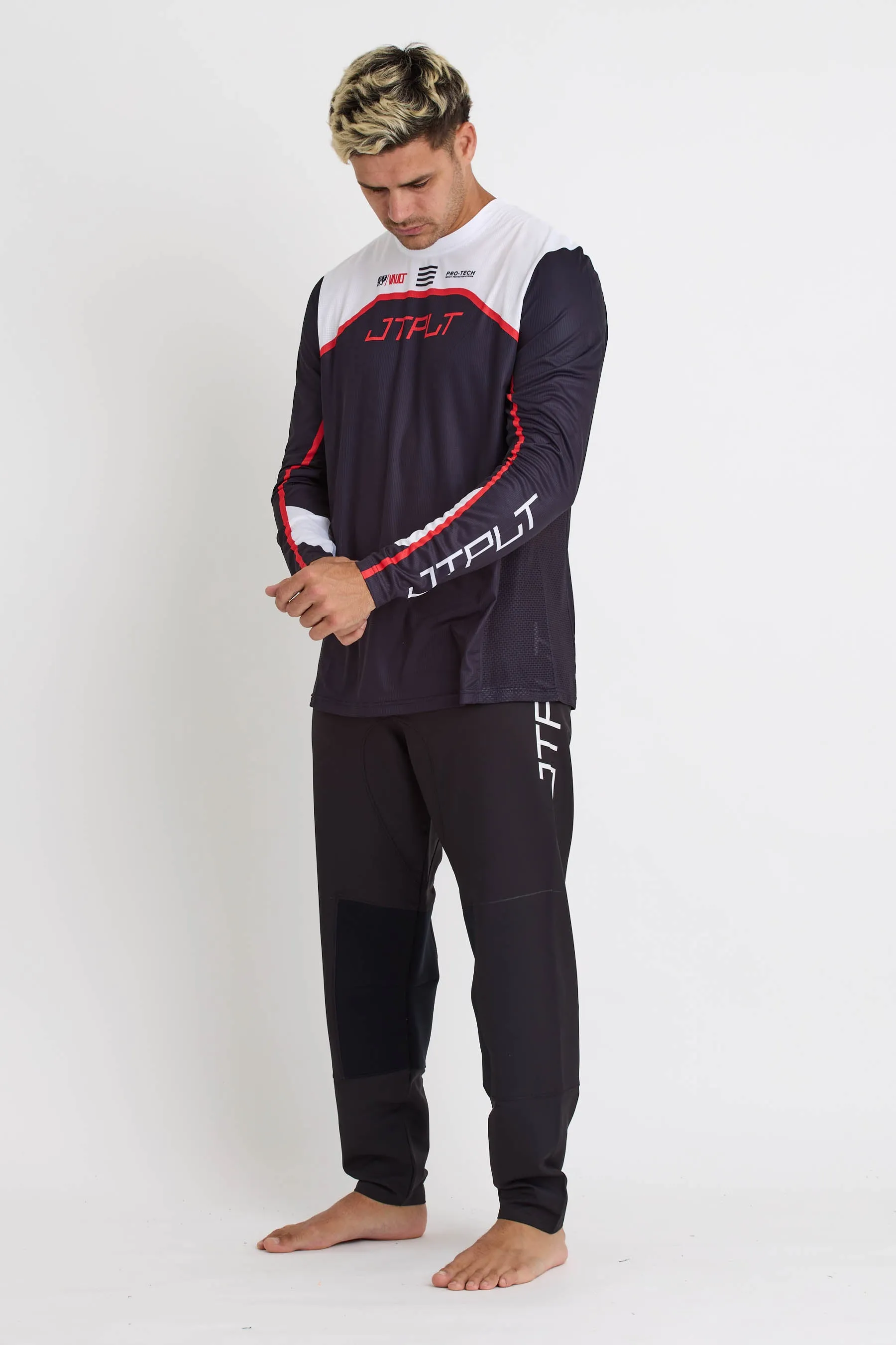 Jetpilot Vault Rx Moto Jersey - Black