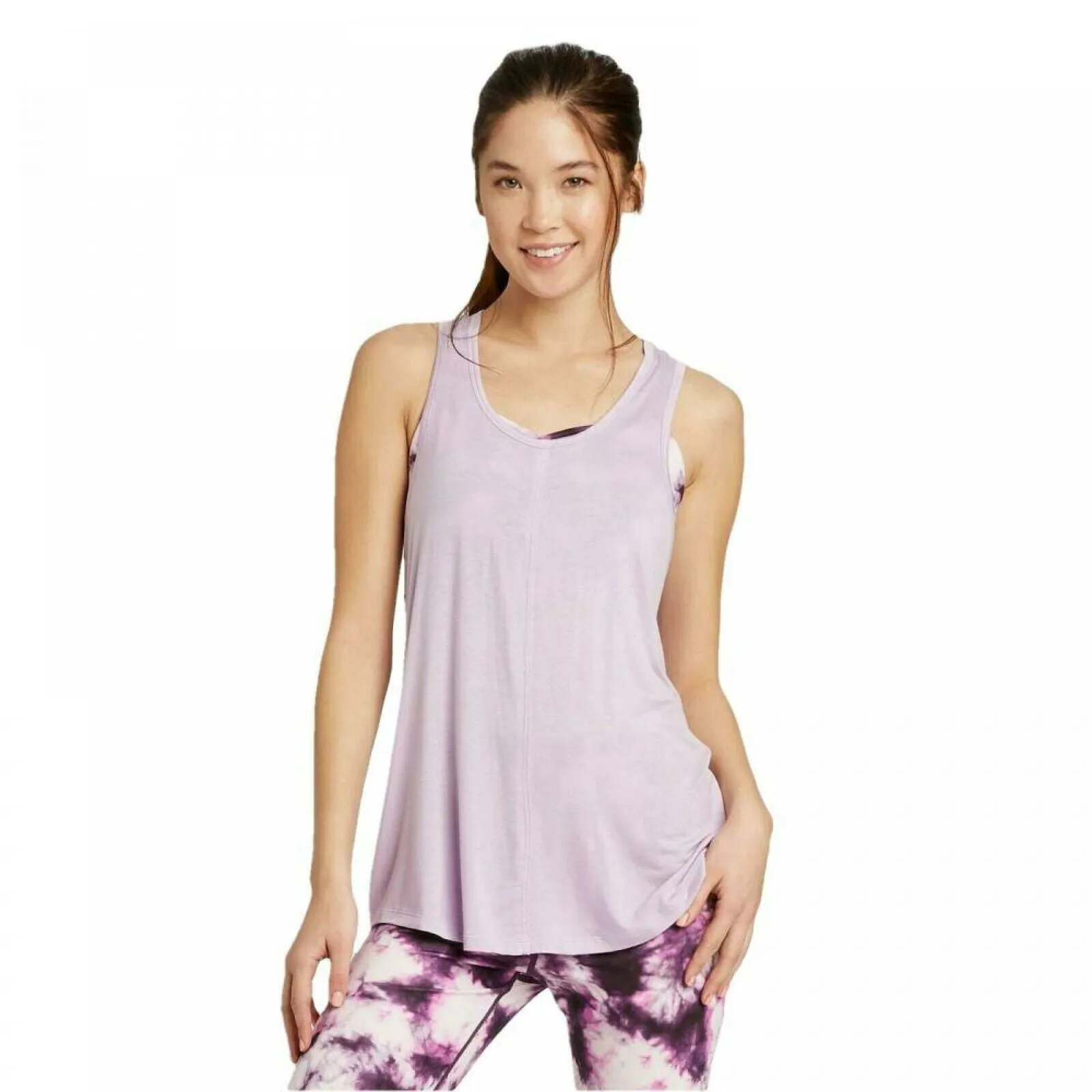 JoyLab Women's Pieced Drapey Tank Top
