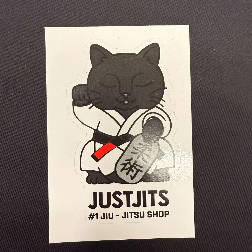 Just Jits - Ranked Belt Cat Sticker Pack
