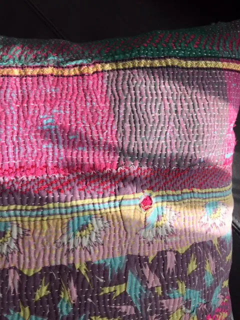 Kantha Cushion Cover
