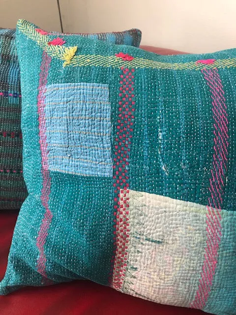 Kantha Cushion Cover