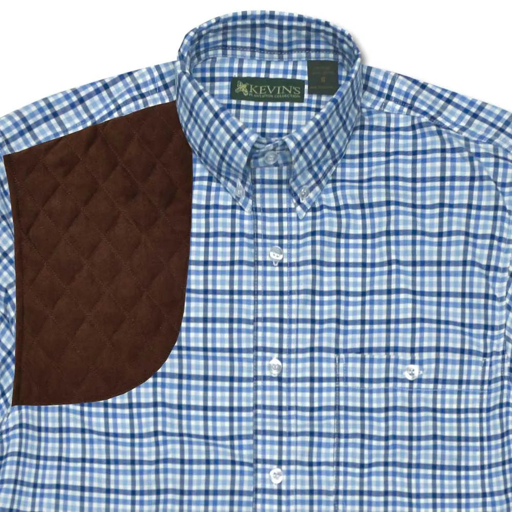 Kevin's Dark Blue Performance Long Sleeve Shooting Shirt
