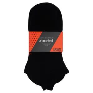 Ladies 3PR Black Sports Trainer Socks