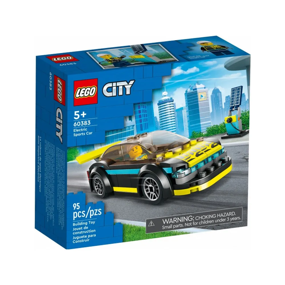LEGO City -  Masina sport electrica 60383, 95 piese