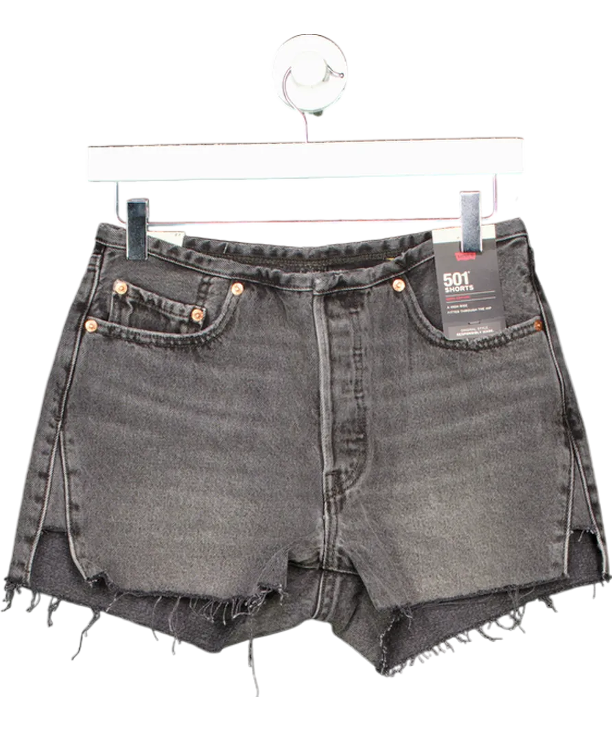 levis Grey 501 Original Shorts W27
