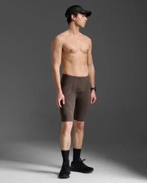 Light Speed Compression Shorts | Raisin/Raisin Reflective