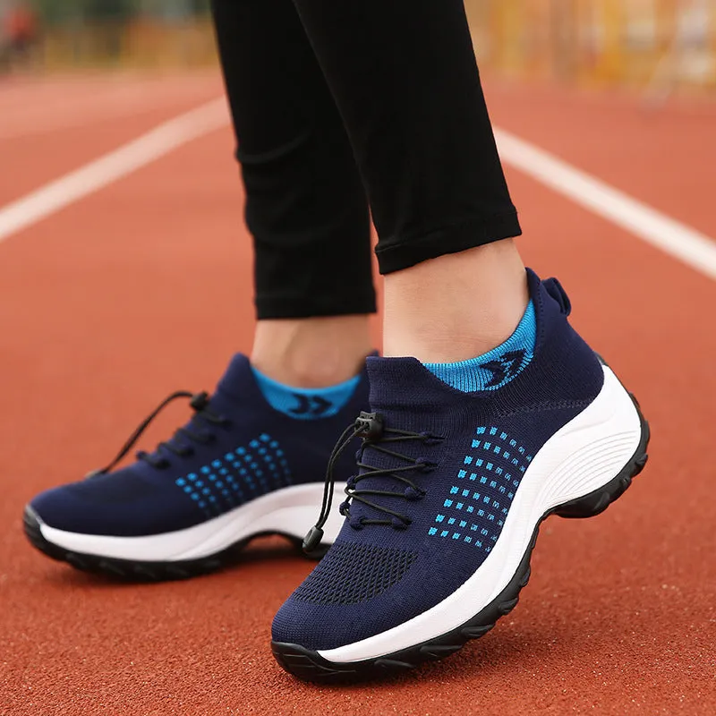 Lightweight arch support Walking sneakers
