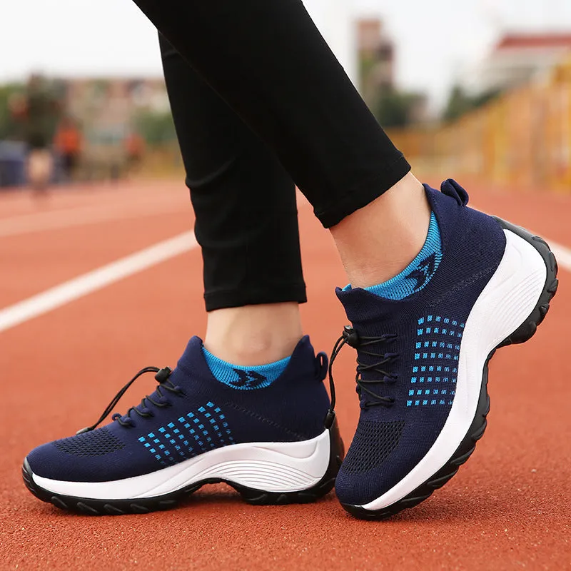 Lightweight arch support Walking sneakers